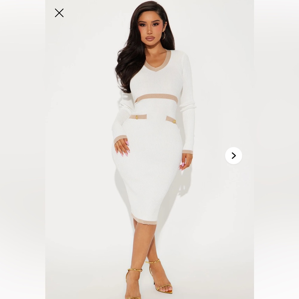 NWT Sweater Midi Dress